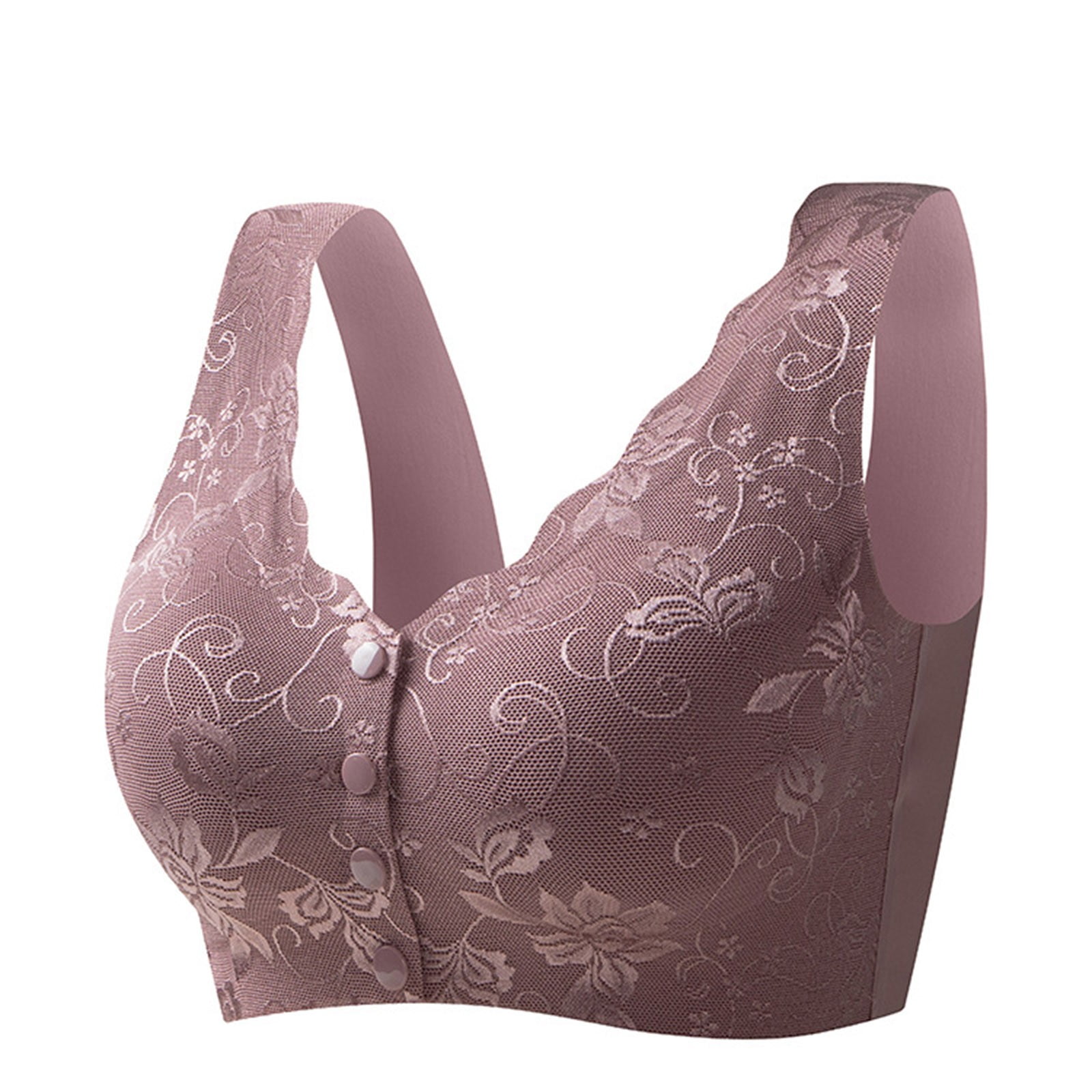 Mallwal Strapless Backless Bra Women Convertible Bra Feature V-Neck Bralette Bra Style W-260