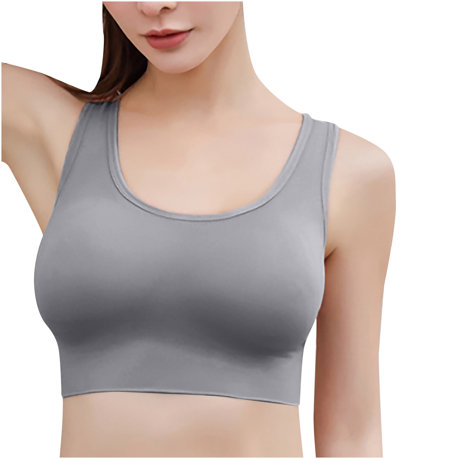 T Shirt Bras For Women No Underwire Seamless Bra Feature V-Neck...