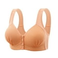thumbnail image 1 of Women Bralette Lightly Lined Bra Feature V-Neck Nursing Bra Style W-1596 Red XXL, 1 of 2