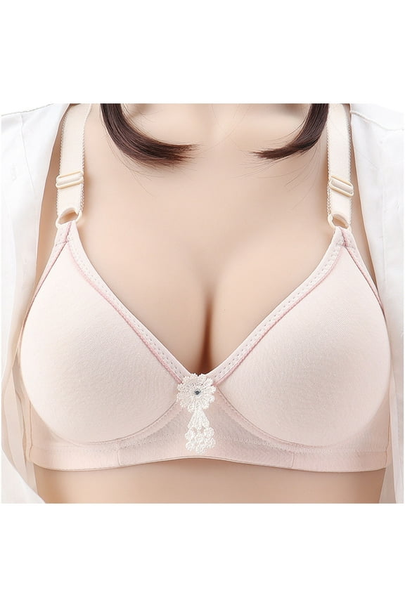 Womens Sport Bras Convertible Bra Feature V-Neck Molded Bra Style W-410 Khaki 38