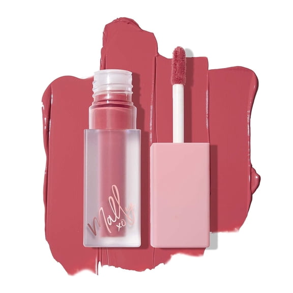 Mally Beauty Liquid Luxury Matte - Rose - Long Lasting Matte Liquid Lip Color - Non-Drying Formula