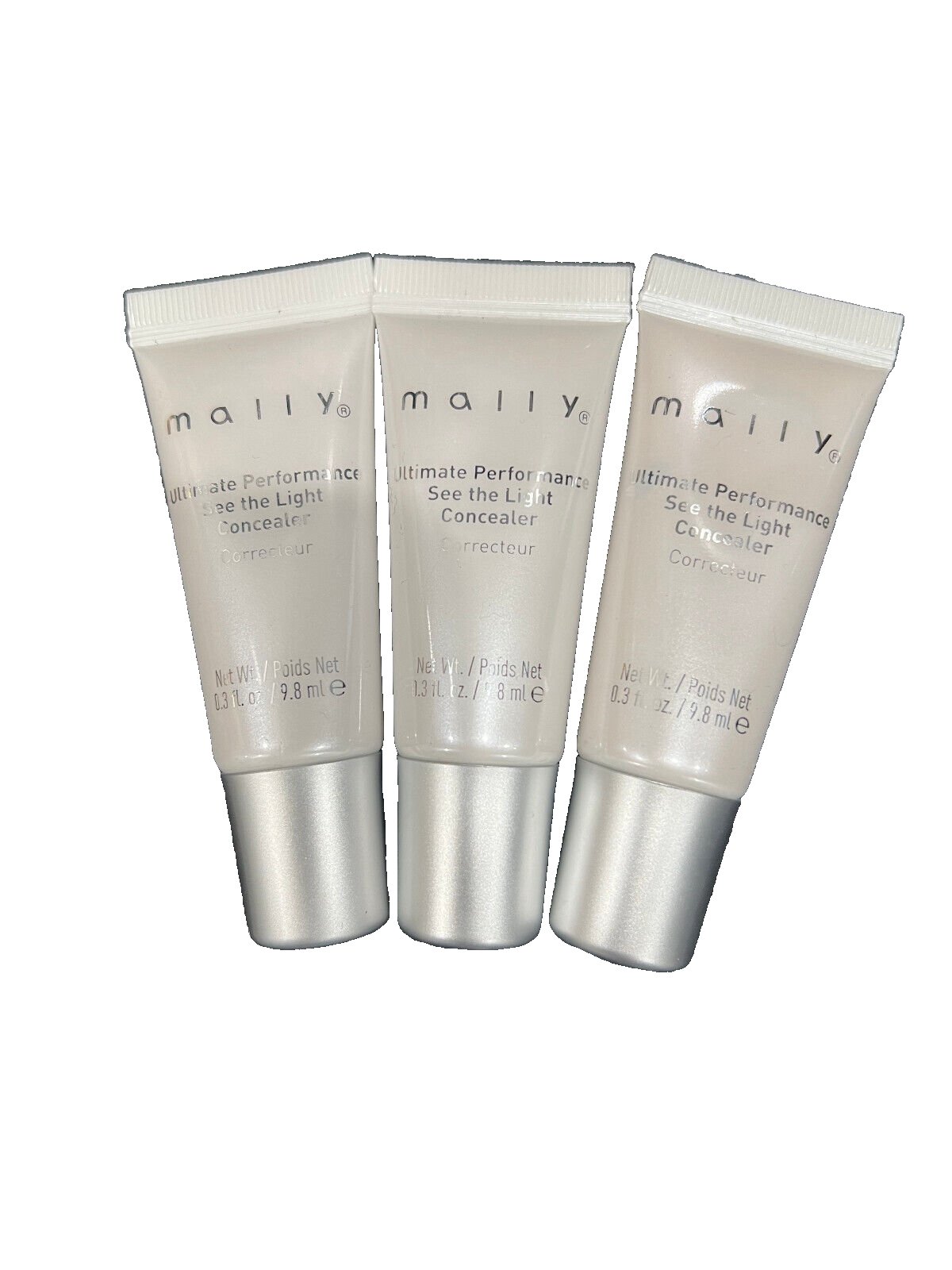 Mally Beauty Ultimate Performance See The Light Concealer, Fair Shade - 3pcs Set