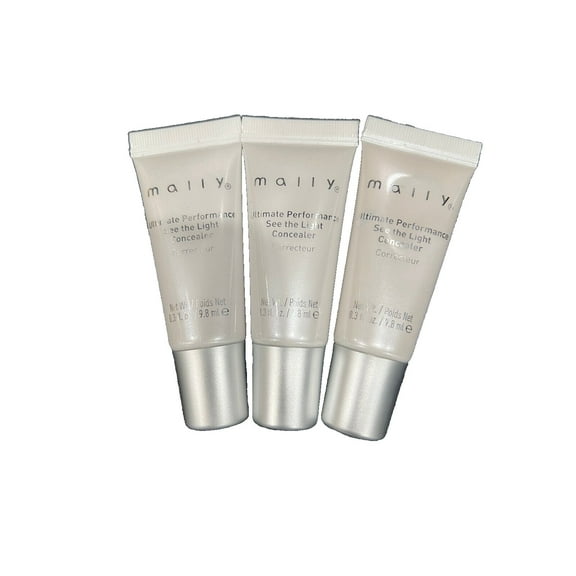 Mally Beauty Ultimate Performance See The Light Concealer, Fair Shade - 3pcs Set