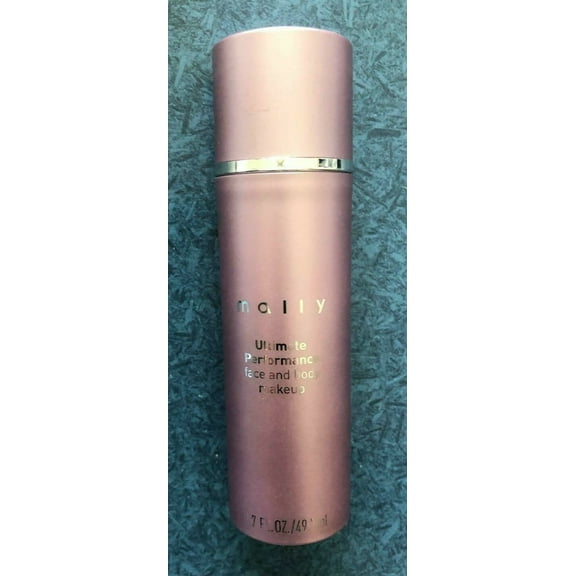 Mally Ultimate Performance Liquid Foundation Tan 1.7 OZ for Face & Body Tan Rich