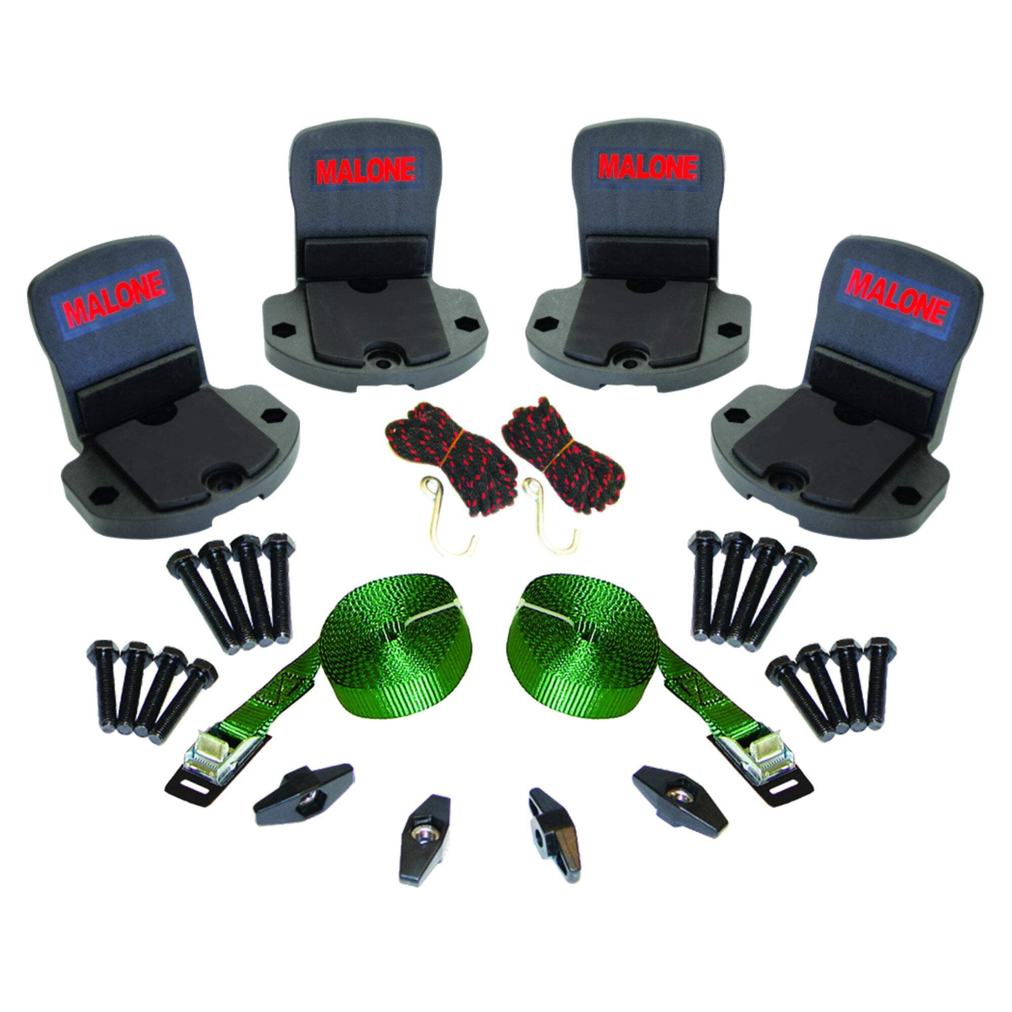 Malone Auto Racks BigFoot Pro Canoe Carrier Exterior Automotive Accessory, Black, 7 lb