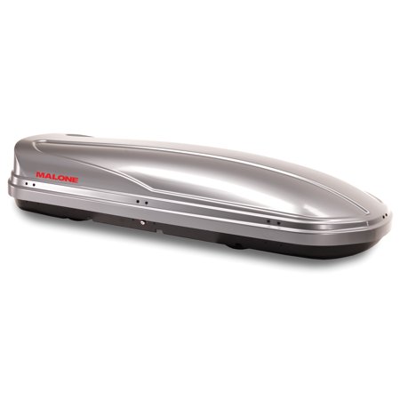 Malone Auto Racks MPG910 Profile18S Rooftop Cargo Box – 18 cu.ft., Textured Gray