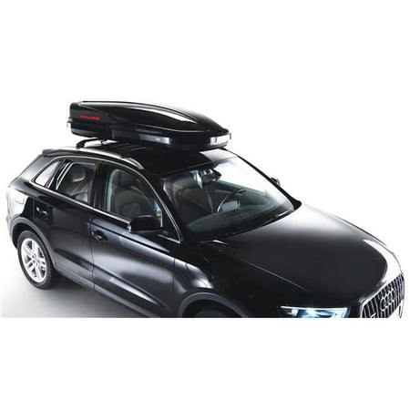 Malone Auto Racks MPG911 Profile18B Rooftop Cargo/Ski Box, Black, 18 Cu Ft