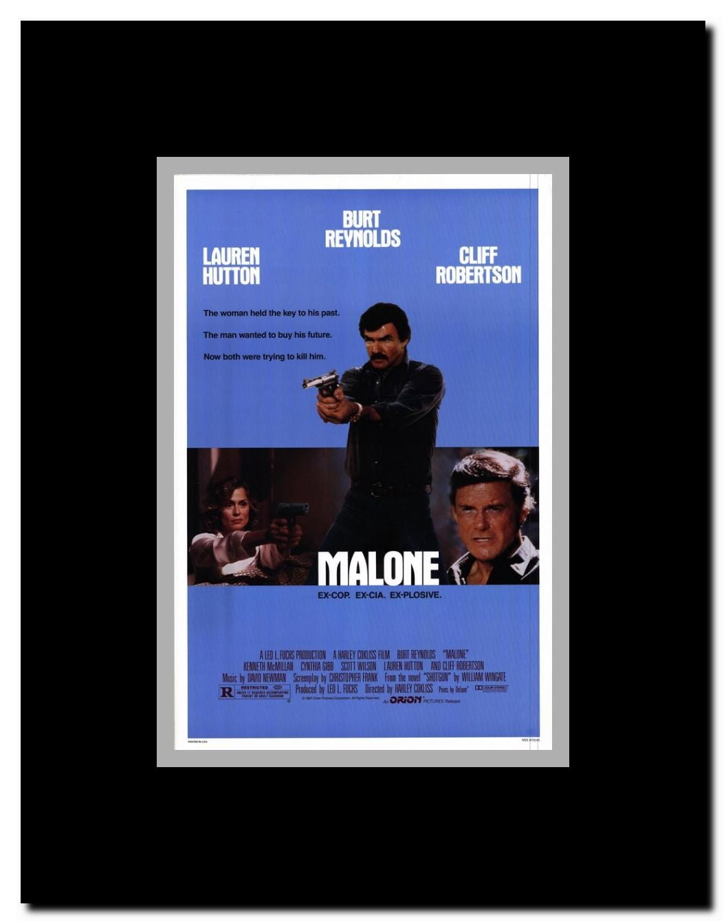 Malone Framed Movie Poster
