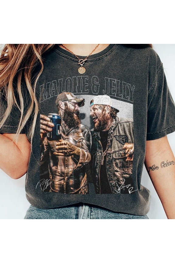 Malone Jelly Vintage Comfort Colors Shirt Multi