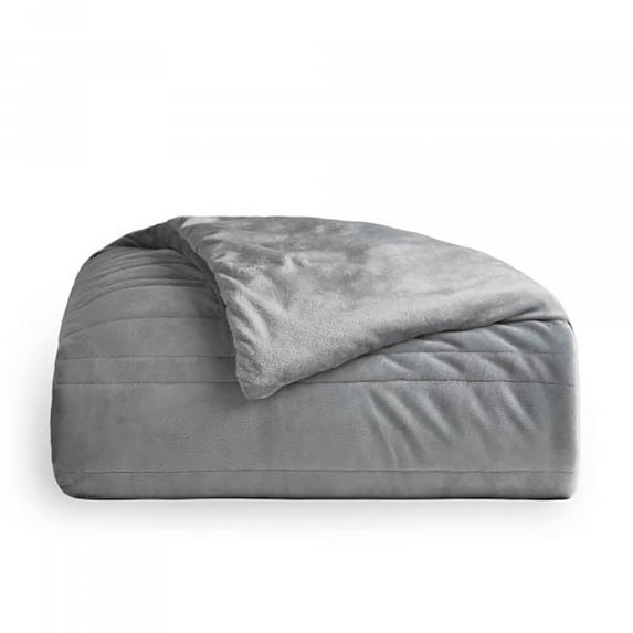 Malouf MA6080AS15WB Queen Anchor™ 15lb Weighted Blanket - Ash Grey