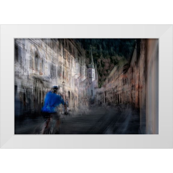 Malovrh, Milan 24x17 White Modern Wood Framed Museum Art Print Titled - Plac