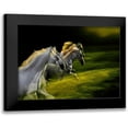 thumbnail image 1 of Malovrh, Milan 24x18 Black Modern Framed Museum Art Print Titled - White Goddnesses, 1 of 5