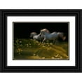 thumbnail image 1 of Malovrh, Milan 32x23 Black Ornate Wood Framed with Double Matting Museum Art Print Titled - Duel, 1 of 4