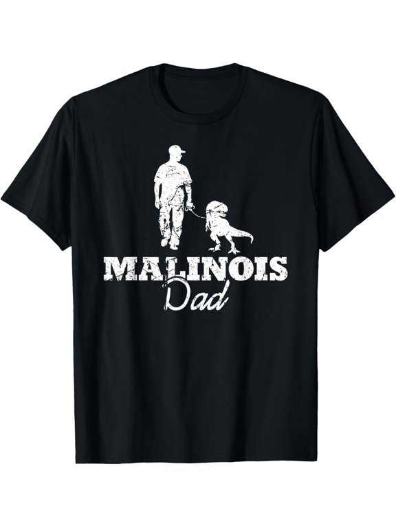 Mals Owner Dog Lover For Belgian Malinois Dad Men Family Gift T-Shirt, Size S-5XL