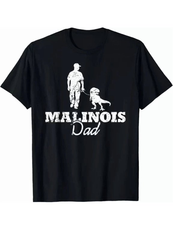 Mals Owner Dog Lover T-Shirt For Men Belgian Malinois Dad Shirt Unisex S-5XL Hot Trending Shirt, Vintage Birthday Gift