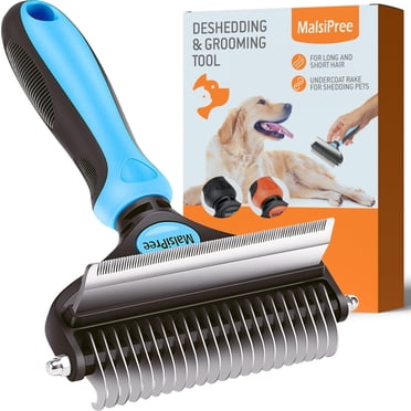 Image showcasing We Love Doodles Slicker Brush for Dogs, Grooms Thick Coats, Soft & Long ...