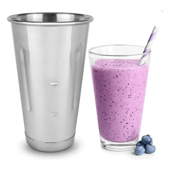 Malt Cup Stainless Steel Milkshake Grade 30 oz (6)