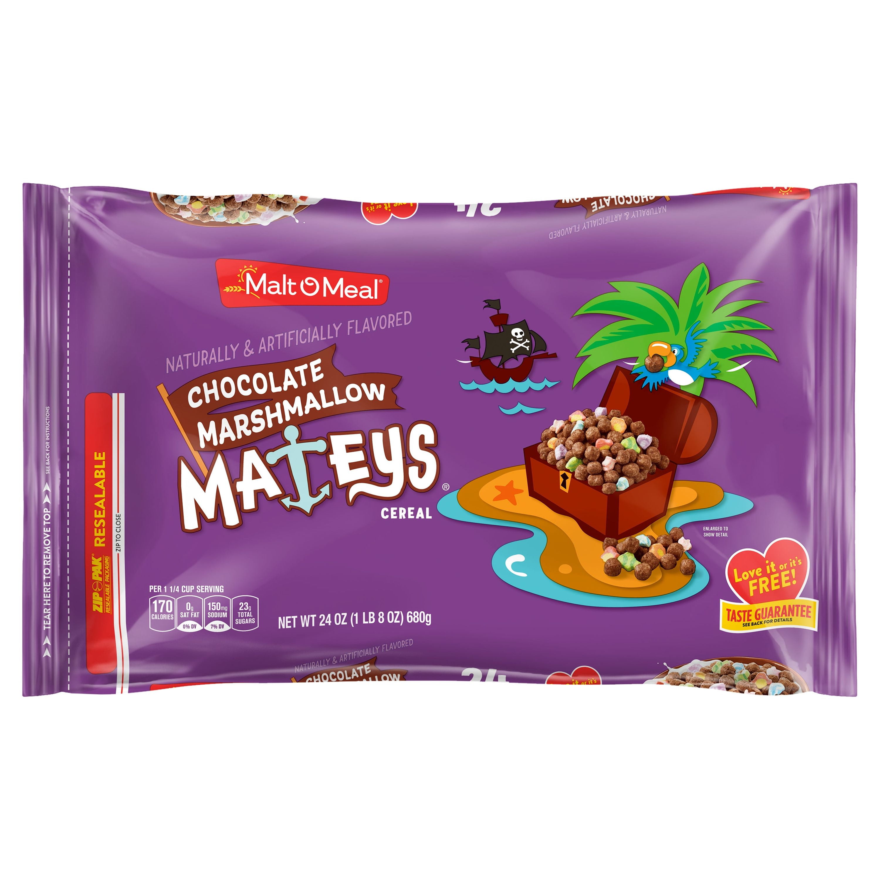 Shop MaltOMeal Chocolate Marshmallow Mateys Breakfast Cereal, Family
