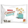 thumbnail image 1 of Malt-O-Meal Cinnamon Toasters Breakfast Cereal, Cinnamon Cereal Squares, 53 OZ Resealable Cereal Bag, 1 of 8