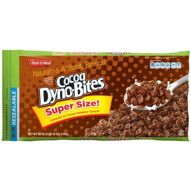 MaltOMeal Cocoa Dyno Bites Cereal, 40 OZ (Pack of 6)
