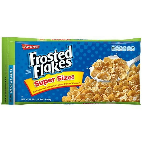 Malt O Meal Frosted Flakes Cereal 37 oz. (Pack of 6)