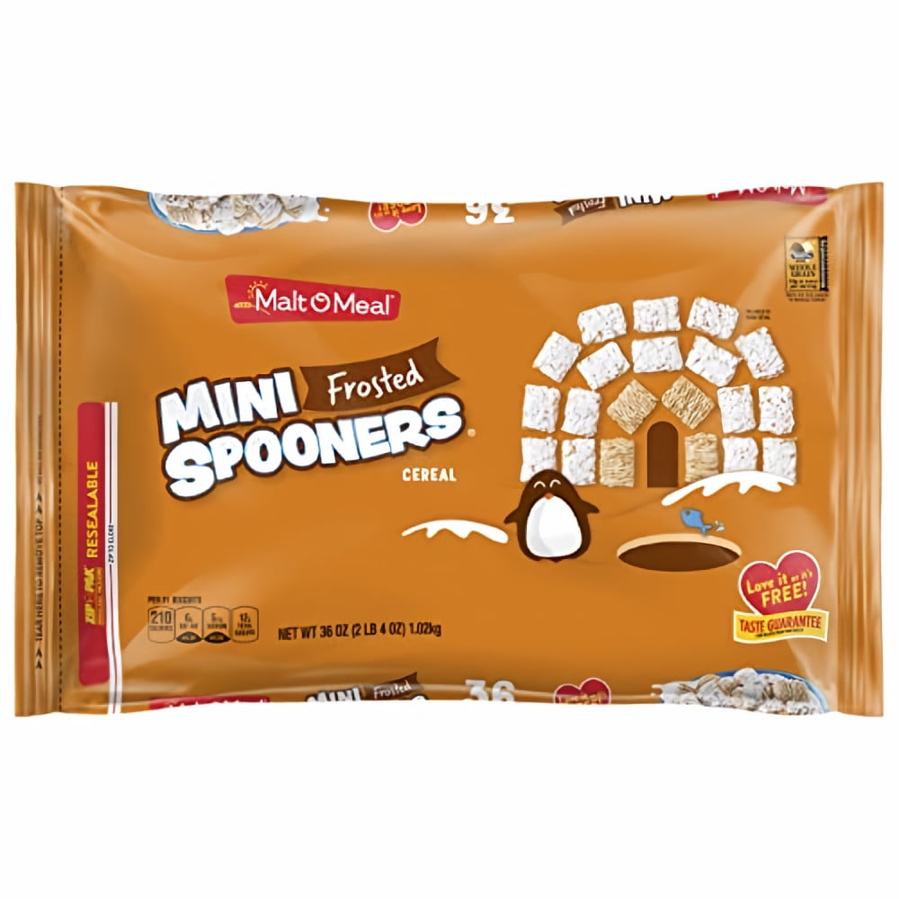 Malt-O-Meal Frosted Mini Spooners Cereal 36 oz (Pack of 5)