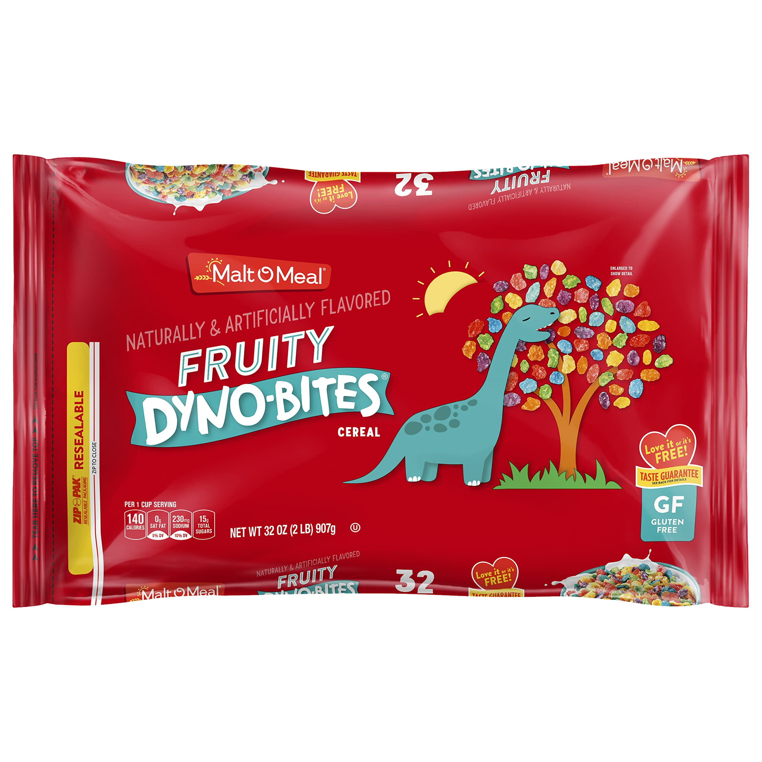 MaltOMeal Fruity Dyno Bites Cereal (Pack of 10)