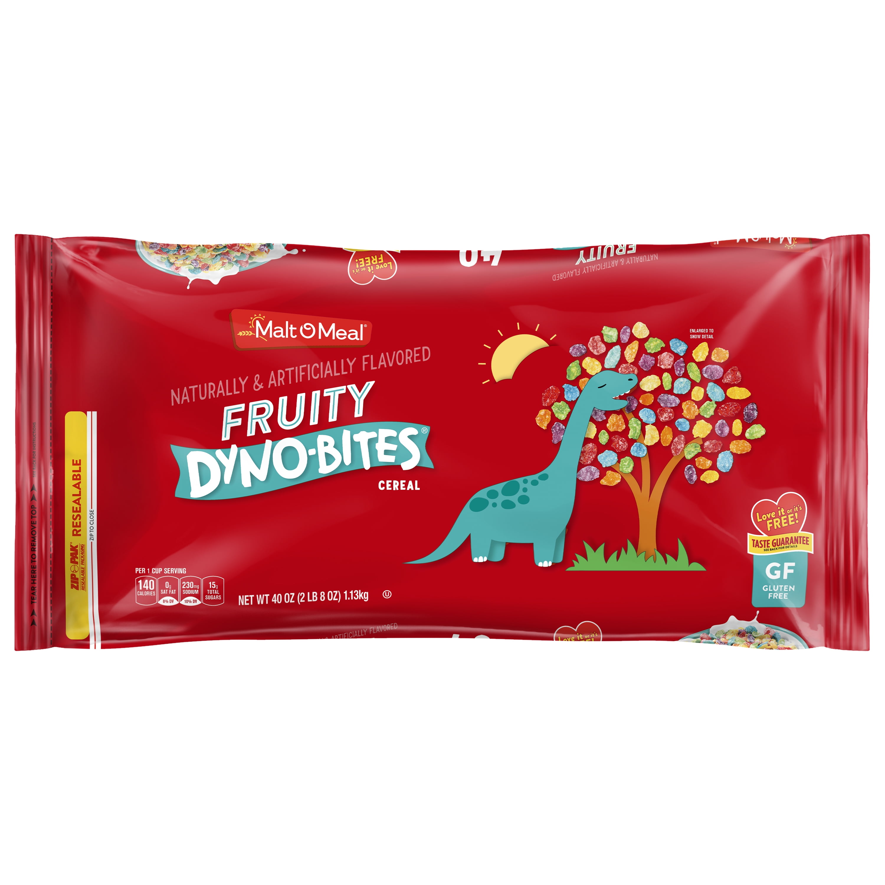 MaltOMeal Fruity Dyno Bites® Gluten Free Kids Breakfast Cereal