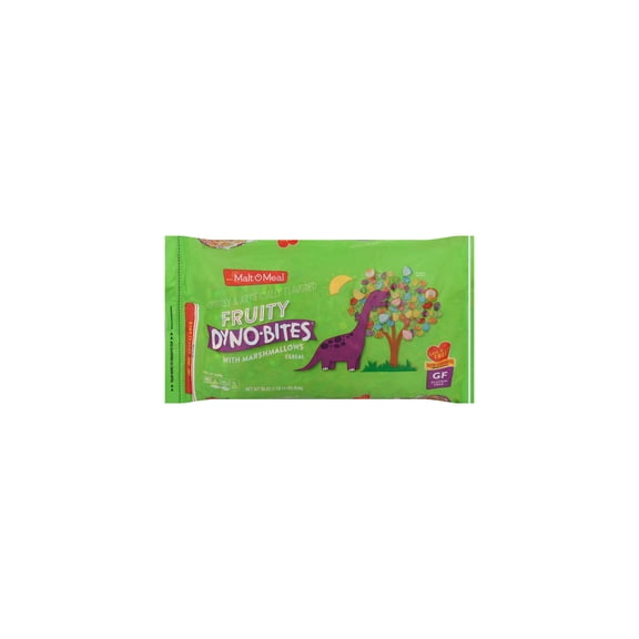 Malt-O-Meal Fruity Dyno Nites Cereal with Marshmallow (Pack of 12)