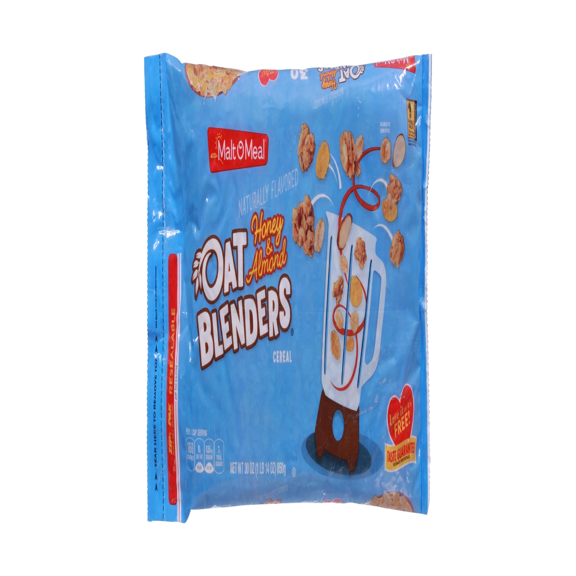 Malt-O-Meal Oat Blenders Cereal with Honey & Almond (Pack of 5)