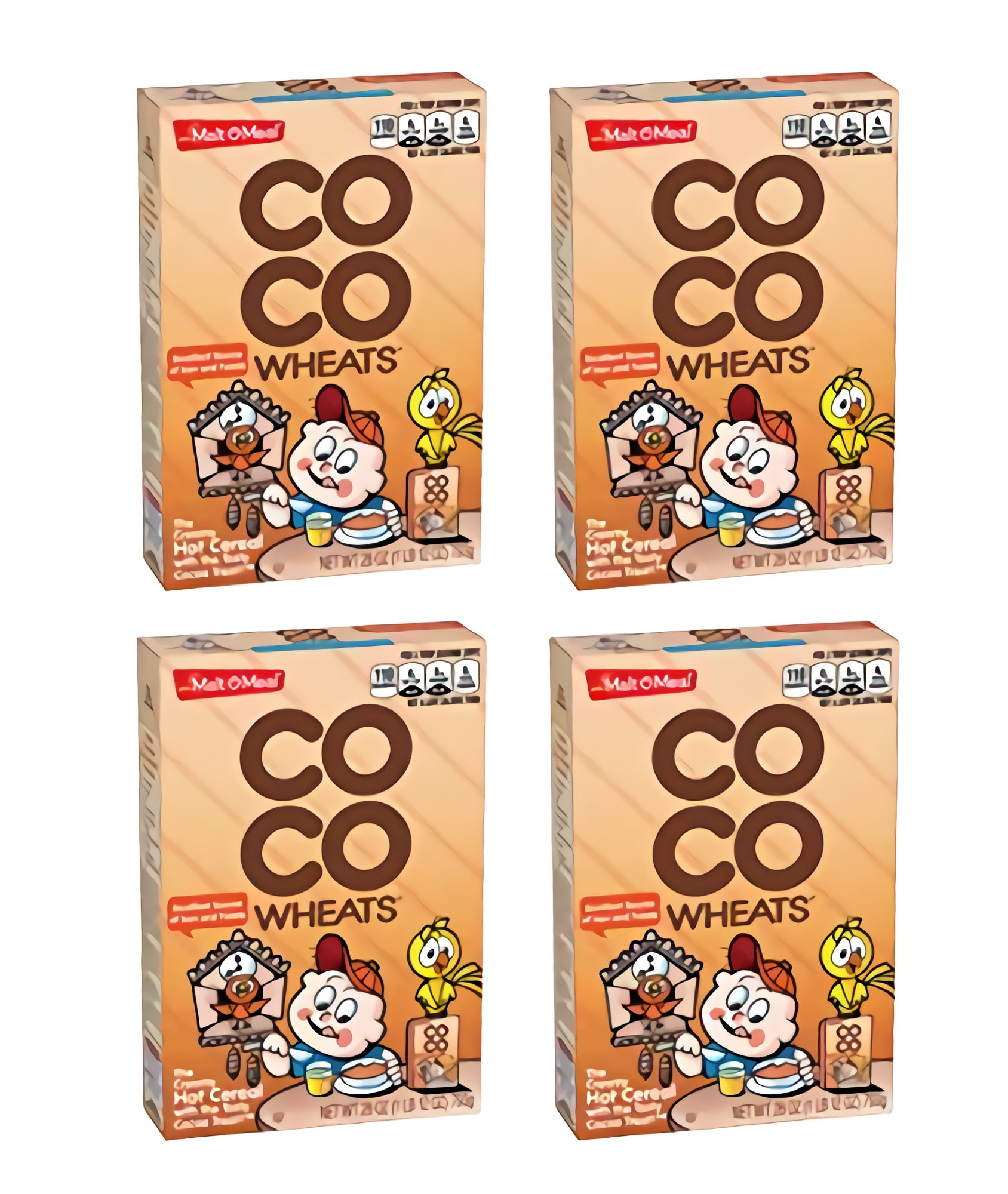 Malt-O-Meal Original Breakfast Cereal COCO Wheats Quick Cooking Kosher 28 Ounce Box Pack of 4