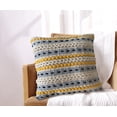 thumbnail image 1 of Malta Cotton Decorative Throw Pillow 18x18" Light Blue 1 pack, 1 of 4