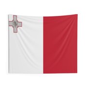 Malta Country Flag Wall Hanging Tapestry