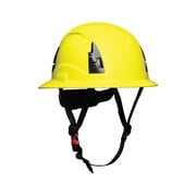 Malta Dynamics APEX Type 2 Class C Full Brim Vented Safety Helmet, ANSI Z89.1, EN12492, OSHA, Yellow