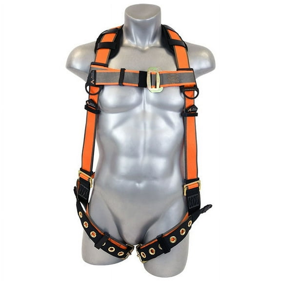 Malta Dynamics Warthog Full Body Safety Harness with Tongue Buckle Legs, L-XL