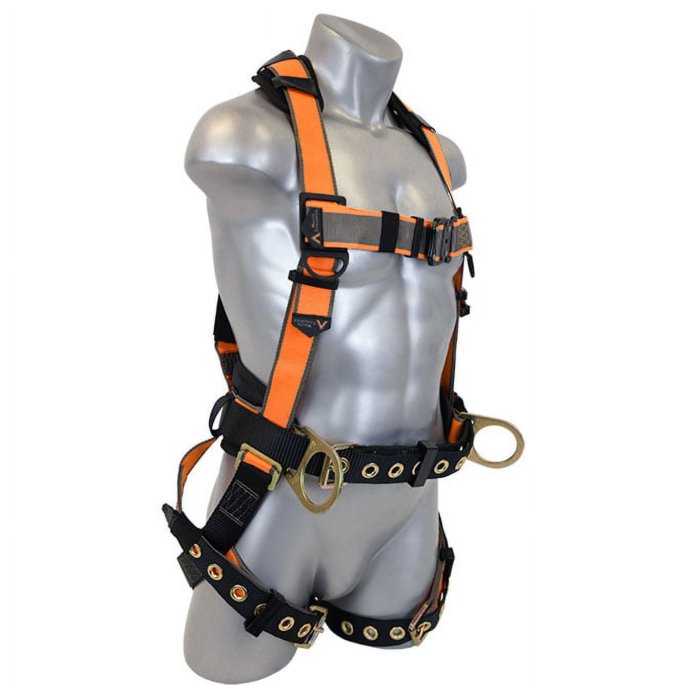 Malta Dynamics Warthog MAXX Safety D-Ring Harness with Removable Belt ...