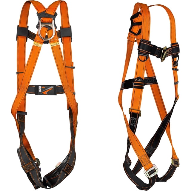 Malta Dynamics Warthog Safety Harness Fall Protection, Pass-Thru Leg ...