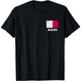 thumbnail image 1 of Malta Flag | Maltese T-Shirt, 1 of 4