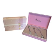 Malta Giraffe 3-Pieces Baby Flatware Set in Blue