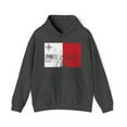 thumbnail image 1 of Malta Maltese Pride Flag Hoodie, Gifts, Hooded Sweatshirt, 1 of 4