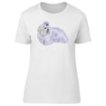 thumbnail image 1 of Maltese Breed Dog T-Shirt Women -Image by Shutterstock, Female x-Large, 1 of 4