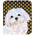 thumbnail image 1 of Maltese Candy Corn Halloween Portrait Mouse Pad, Hot Pad Or Trivet, 1 of 1
