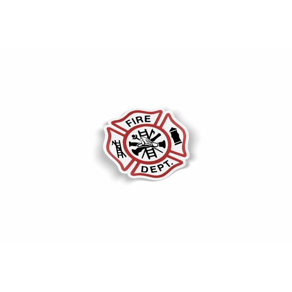 Maltese Cross 5 Waterproof Sticker