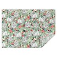 thumbnail image 1 of Maltese Dog and Flower Floral Rectangle Tablecloth 60"x84",Waterproof Polyester Rectangle Table Cloth, Wipeable Spillproof Polyester Tablecloth for Dining, Camping, Indoor and Outdoor, 1 of 5