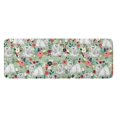 thumbnail image 1 of Maltese Dog and Flower Floral Kitchen Rug Mat,Kitchen Runner Rugs Non Skid Washable,Decorative Kitchen Floor Mats for Kitchen,Sink,Laundry,17"x47.2", 1 of 7