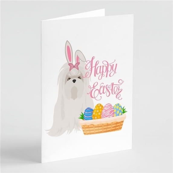 Maltese Easter Greeting Cards and Envelopes Pack of 8 7 in x 5 in