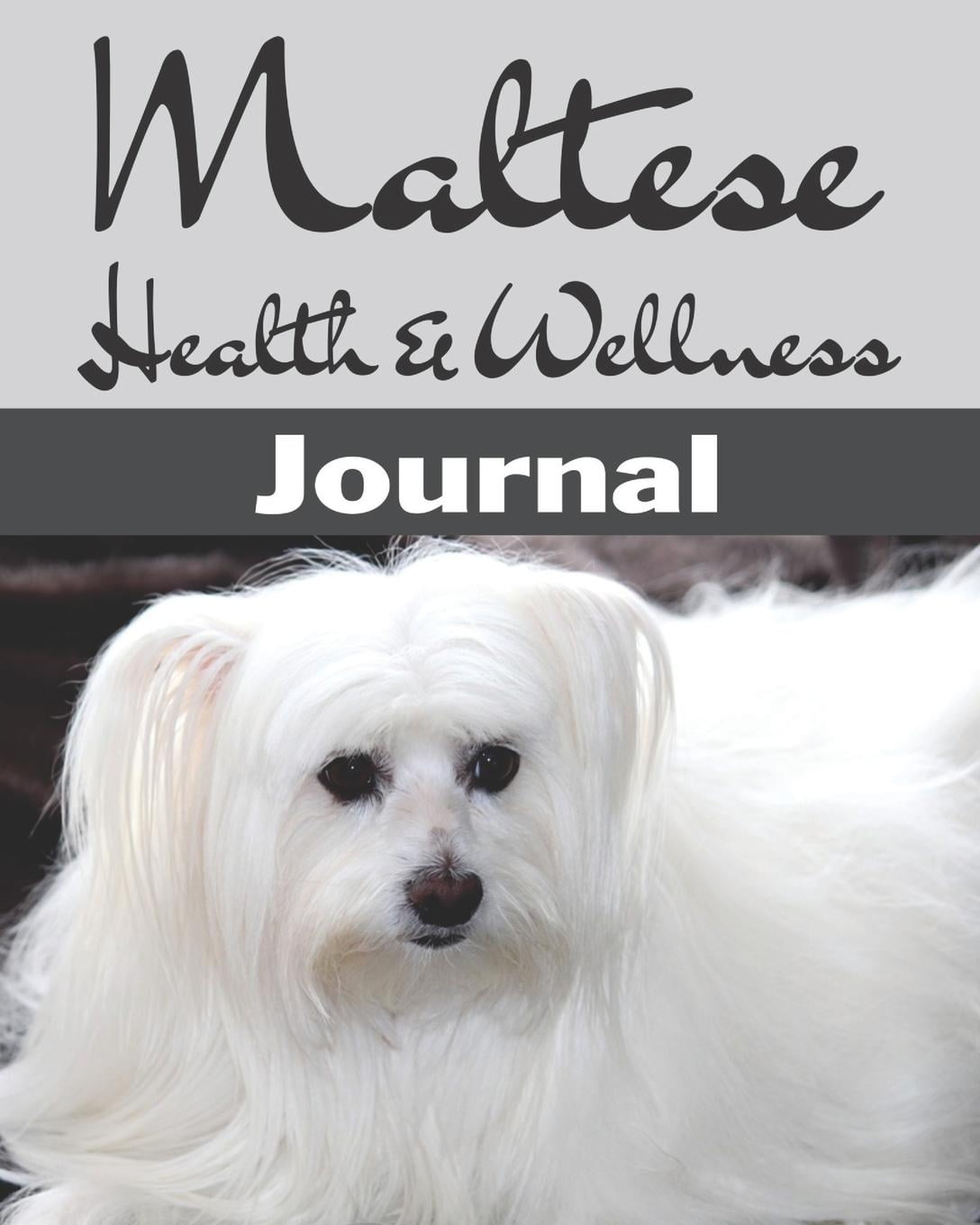 Maltese Health & Wellness Journal Detailed prompt notebook to keep