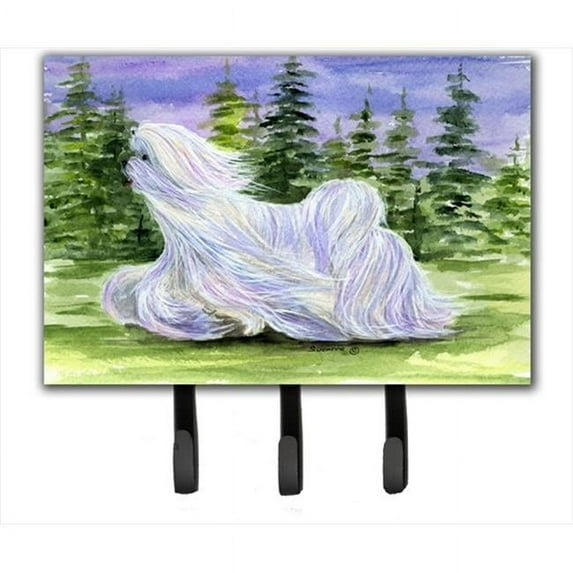 Maltese Leash Holder Or Key Hook