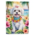 thumbnail image 1 of Maltese Luau Garden Flag 11.25 in x 15.5 in, 1 of 5