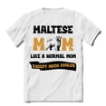 thumbnail image 1 of Maltese Mom Like a Normal Mom Except Much Cooler Happy Mother's Day Shirt T-shirt Unisex Merch Maltese Dog Lover Gifts Idea - 02004, 1 of 6